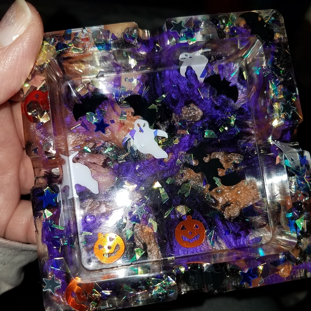 Handmade Halloween Ashtray